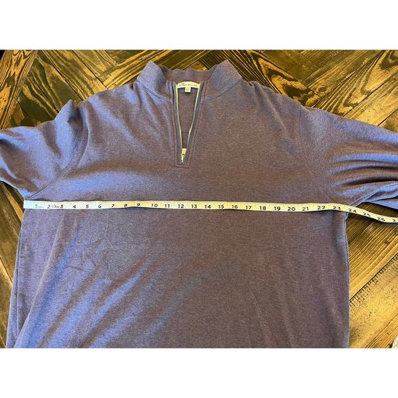 Peter Miller Golf Half Zip Pullover Sweater Men Large Cotton Performance Preppy - Picture 5 of 10